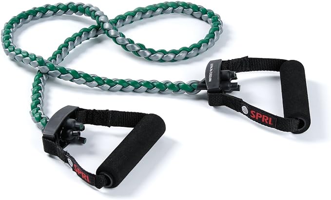SPRI Braided Xertube Resistance Bands – Premium Exercise Band for Men & Women – Workout Equipment