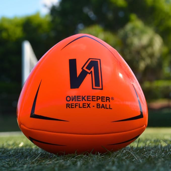 Soccer Reflex & Reaction Ball - White, Orange, Blue, Pink, and Fluo Yellow, Agility and