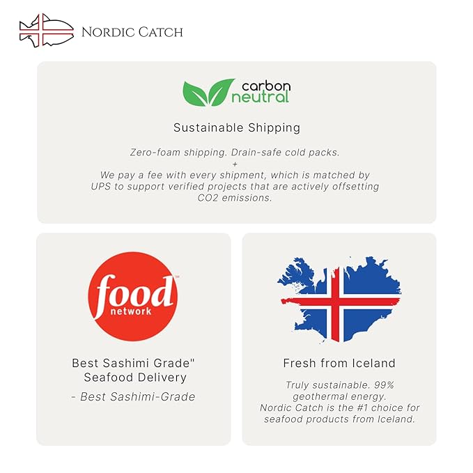 Nordic Catch Freeze Dried Cod Bites - High Protein Crisps Made From Wild-Caught Icelandic Cod Fish