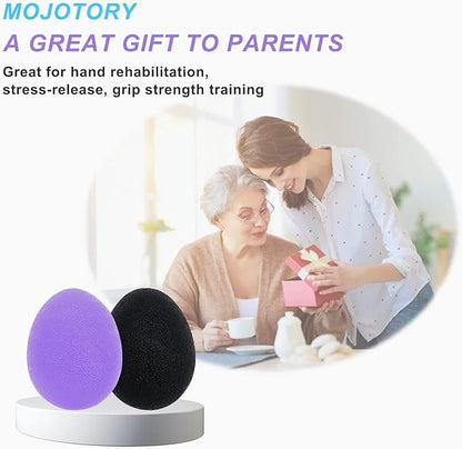 Stress Balls for Adults, Hand Exersicers for Strength, Squeeze Balls for Hand Therapy, Hand