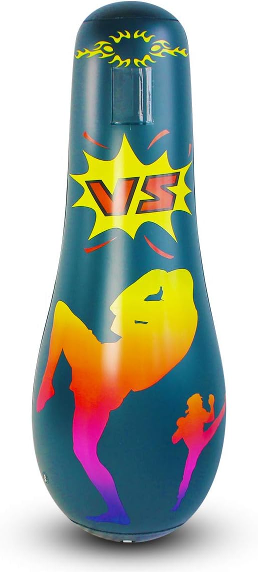 Punching Bag for Kids, Free Standing Boxing Bag for Bounce Back Focus Punching Bag for Practicing