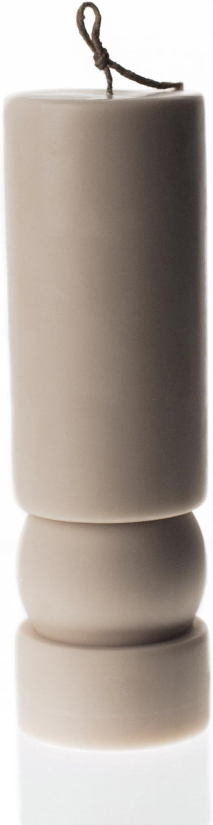 LAWA Zen Candle - Beautiful Handmade Pillar Scented Soy Wax Elegant Aesthetic Candle Housewarming