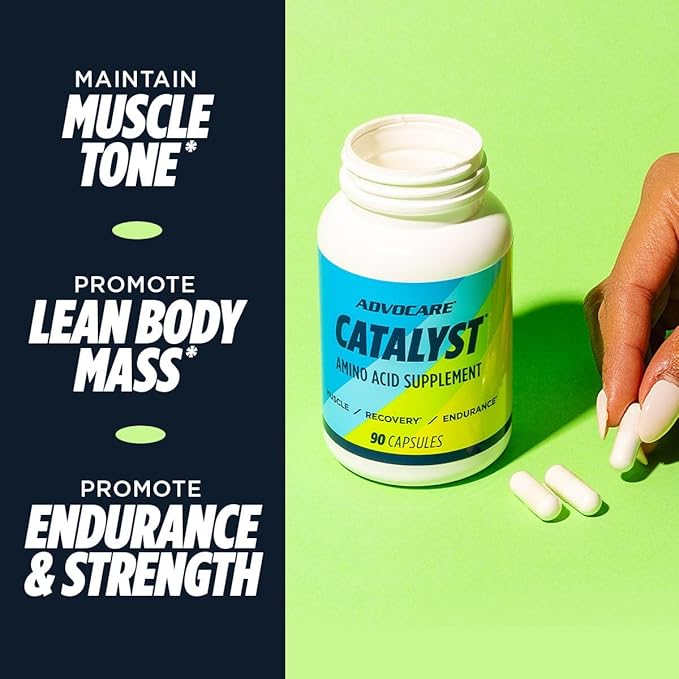 AdvoCare Catalyst Amino Acid Dietary Supplement - BCAA Supplement with L-Arginine & L-Glutamine