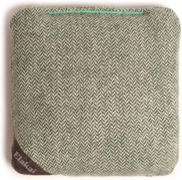 Elakai Cornhole Bags All Weather Single Sided Herringbone Regulation Size and Weight Set of 4 Size