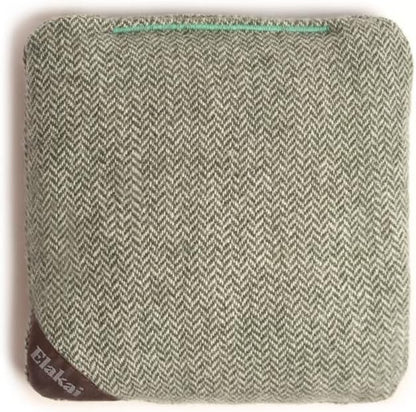 Elakai Cornhole Bags All Weather Single Sided Herringbone Regulation Size and Weight Set of 4 Size