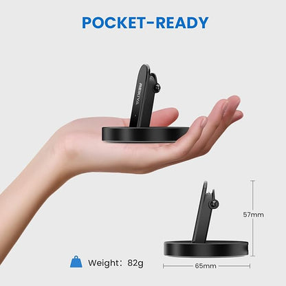 REIKIYA Charging Stand for Ray-Ban Meta Smart Glasses, Portable Charging Dock for Wayfarer