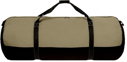 WHITEDUCK Heavy Duty Canvas Duffel Bag for Men and Women - Foldable Military Army Style Duffel Bag