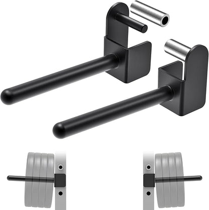 Kipika Weight Plate Holder for 2x2 and 3x3 Power Rack - Attachment for Storage - Fits Standard