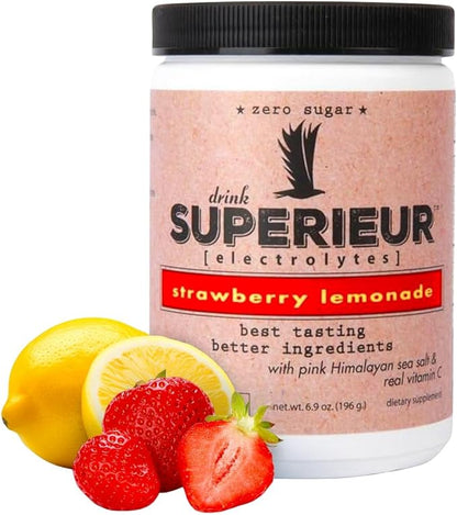 Superieur Electrolytes?“Plant Based Electrolyte Supplement w/Sea Minerals for Hydration &