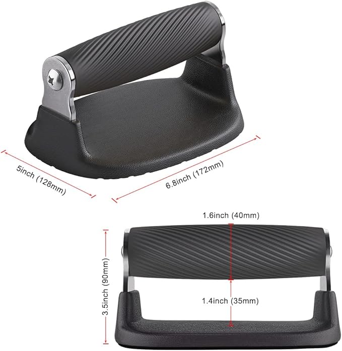 BeneLabel Push Up Bars, Pushup Stands, Anti-Slip Soft Plastic Push Up Handles, Bottom Anti-Slip