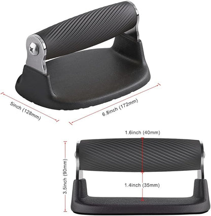 BeneLabel Push Up Bars, Pushup Stands, Anti-Slip Soft Plastic Push Up Handles, Bottom Anti-Slip