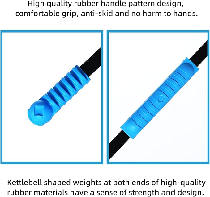 Elastic Fitness Stick Elastic Bar Body Exercise Bar Muscle Training for Exercise Tremor Stick