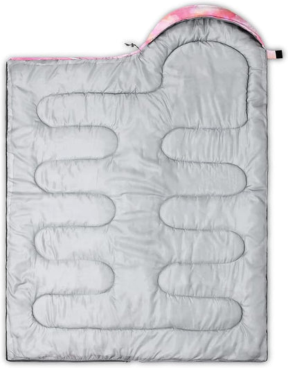BailiPromise Camping Sleeping Bags,3 Season Warm & Cool Weather,Lightweight,Waterproof Sleeping