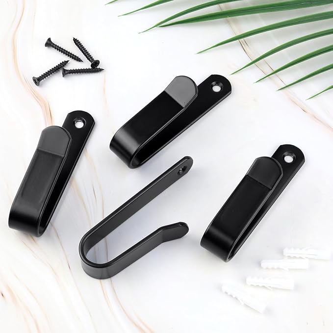Snowboard Wall Mount Clips, Horizontal Snowboard Rack Display Stand, Snowboard Wall Mount Clips for