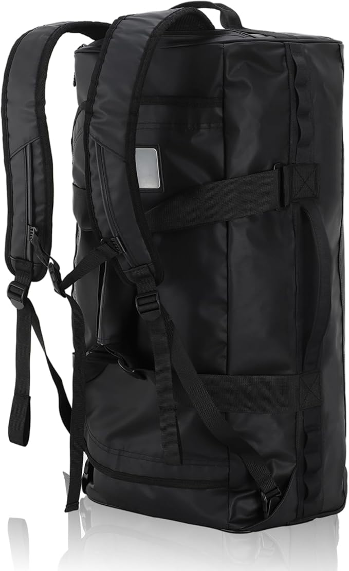 Haimont Gym Duffel Backpack Bag for Men Large Sports Duffle Bags with Backpack Straps for Hiking