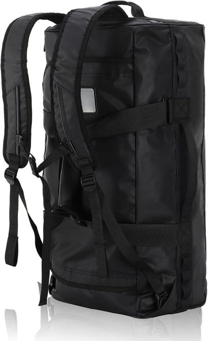 Haimont Gym Duffel Backpack Bag for Men Large Sports Duffle Bags with Backpack Straps for Hiking
