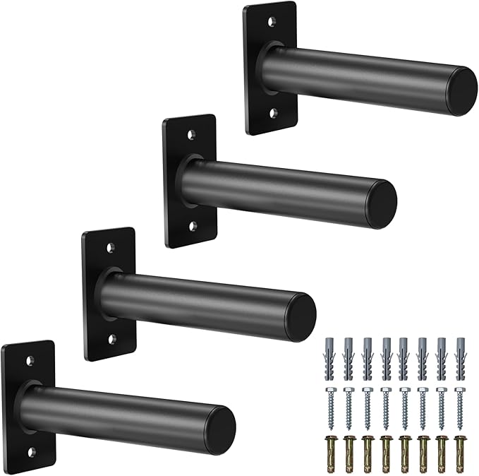 Wall Mounted Weight Plate Holder, Weight Rack Storage for 2" Olympic Weight Plate, Max Weight