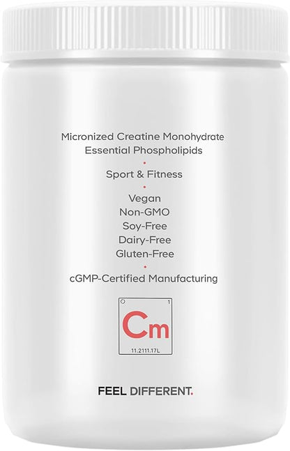 Codeage Liposomal Creatine Powder Supplement - 3-Month Supply - 5000mg Creatine Monohydrate Pre