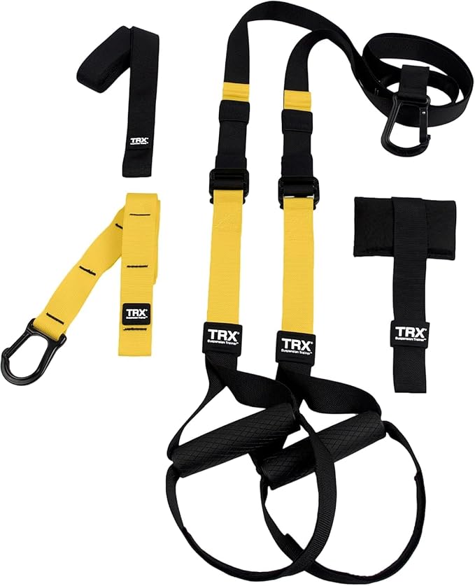 TRX PRO3 Suspension Trainer System, Durable Design for Cross-Training, Weight Training, HIIT