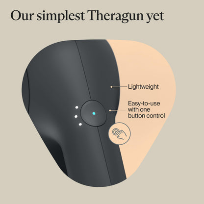 TheraGun Therabody Relief Massage Gun | for Daily Comfort | 3-Speed | Black