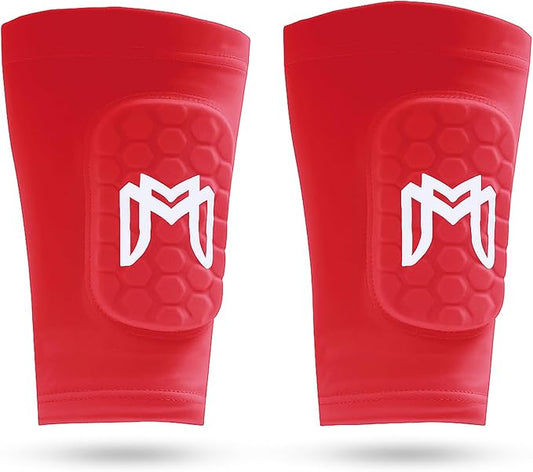 Mini Shin Guards Soccer – Built in Shin Pad Sleeves for Mens, Women, Teens - Small Shin Guards