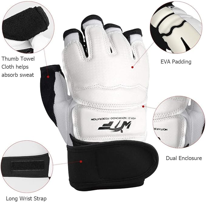 Punch Bag Training Gloves, LangRay MMA Grappling Gloves for Sparring Martial Arts Boxing Training
