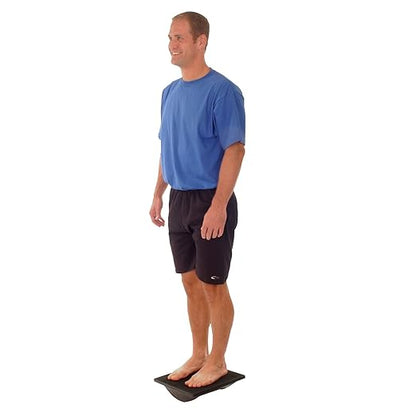 THERABAND Rocker Board Stability and Balance Trainer, Lateral Balance Board for Physical Therapy