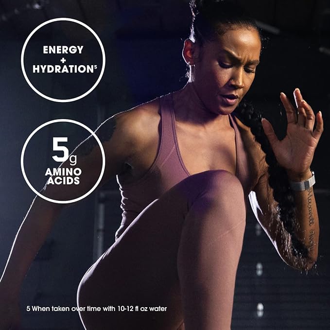 Optimum Nutrition Amino Energy Powder Plus Hydration, with BCAA, Electrolytes, and Caffeine