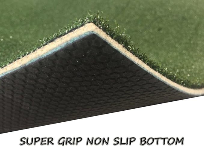 Premium 10 Feet X 3 Feet Softball Pitching Mat in Green Color Softball Pitching Aids For Indoor or