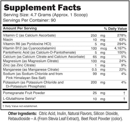 JUNP Electrolytes Powder No Sugar No Carbs, Wild Berry Fruit Flavor Keto Electrolyte Drink Mix
