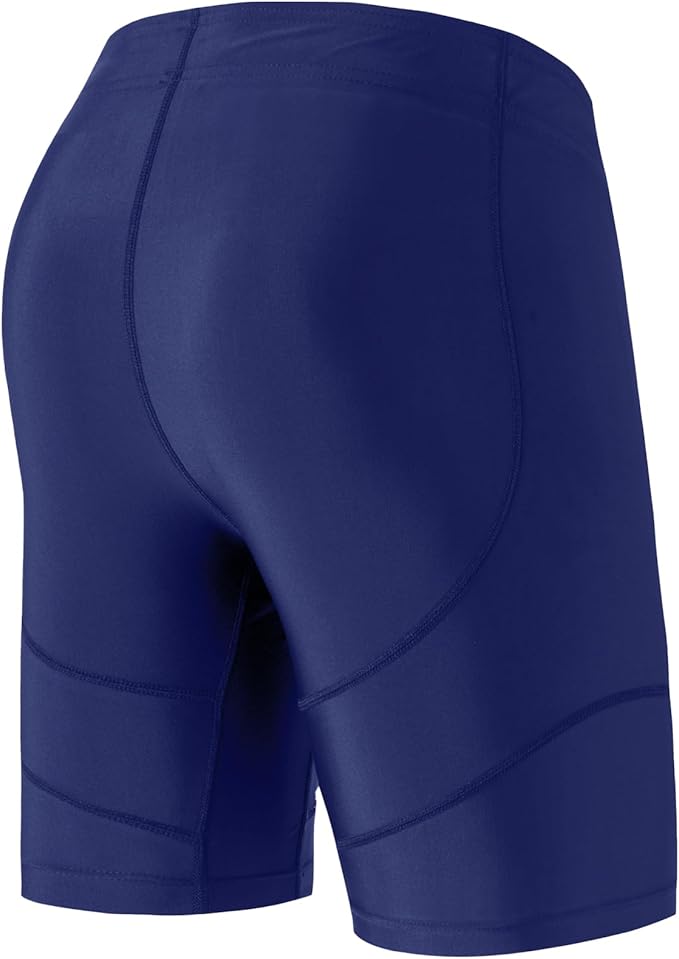 HUGE SPORTS Men's Rash Guard Swim Shorts Compression Swimming Jammer Cool Dry Active Swimsuit