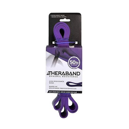 THERABAND High Resistance Band, Elastic Super Bands for Improving Flexibility, Injury Rehab, & Full
