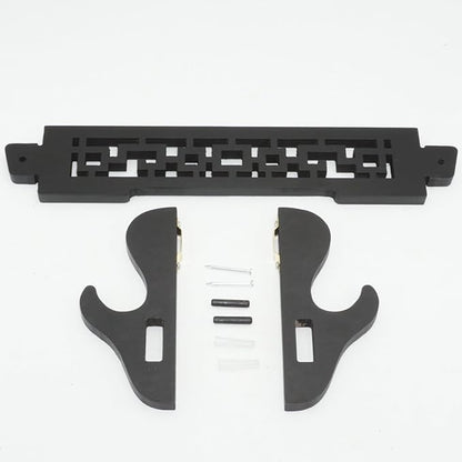 Eforlife Sword Holder Wall Mount Samurai Sword Katana Wakizashi Display Holder Stand Bracket Hanger