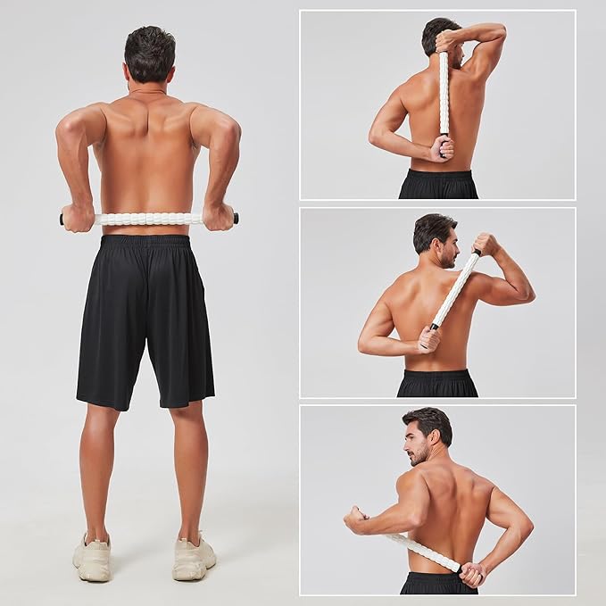 MZDXJ Muscle Roller Stick for Athletes - Deep Tissue Fascia Blaster & Roller Massager for