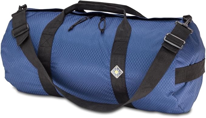 North Star Sports Foldable Duffle Bag for Travel, Gym & Outdoor Camping | Tough and Packable Sport