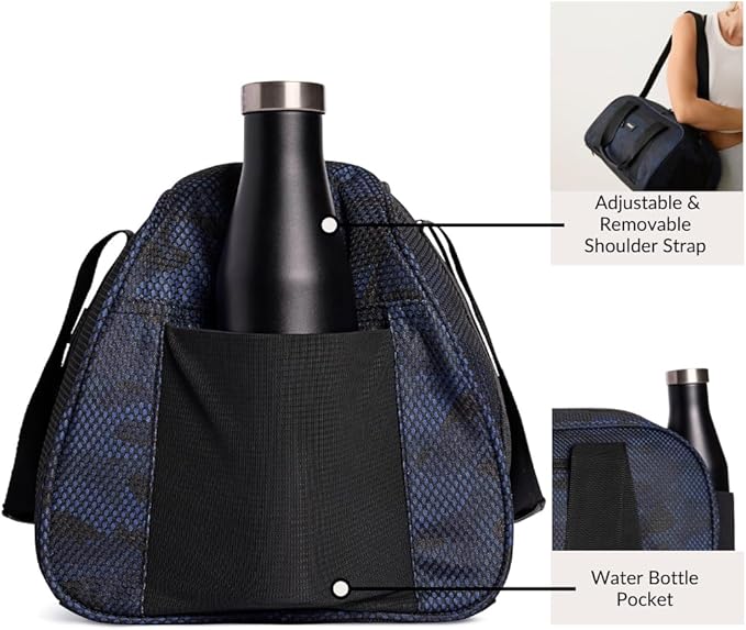 Vooray Burner Gym Duffel Bag, Gym Bag for Women and Men with Shoe Compartment, Weekender, Overnight
