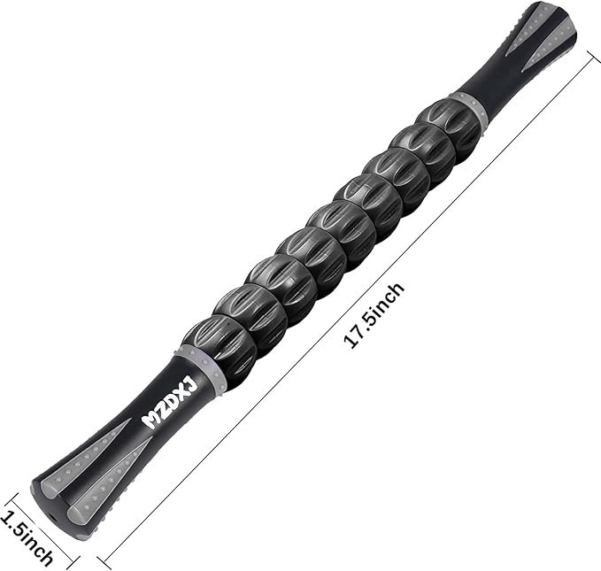 Muscle Roller Stick for Athletes - Deep Tissue Fascia Blaster & Roller Massager for Myofascial Pain