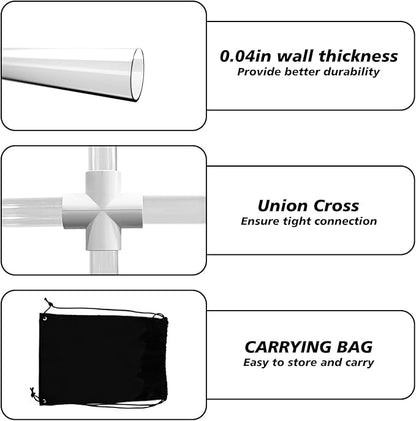 Outdoor Games Giant Tic Tac Toe Games, Yard Lawn Toss Games with Light, Glow in Dark Backyard Games