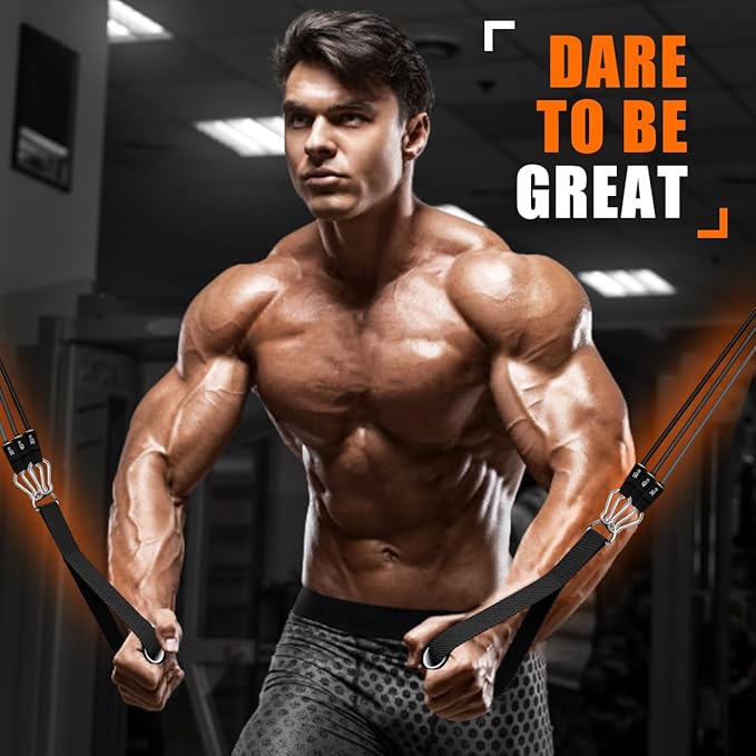 WHATAFIT Resistance Bands, Exercise Bands，Resistance Bands for Working Out, Work Out Bands with