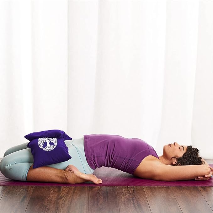 Yoga Sand Bag, Cotton Unfilled for Yogas, Weights & Resistance Training, Portable Weightlifting