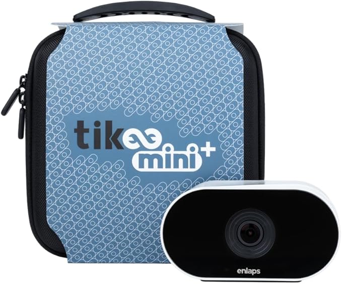 Enlaps Tikee mini+ - 12MP 4K Autonomous Timelapse Smart Camera, 120° Wide Angle, 4G/LTE WiFi
