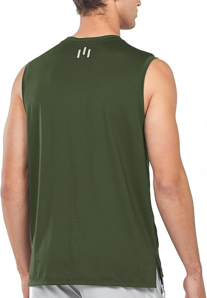 NORTHYARD Men's Athletic Workout Tank Top Running Gym Sleeveless Shirts Quick Dry Lightweight