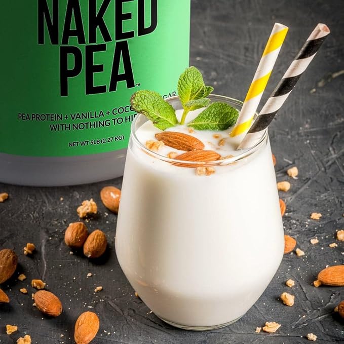 Vanilla Pea Protein Isolate from North American Farms, Only 3 Ingredients, Vanilla Vegan Protein