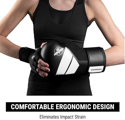 Hayabusa S4 PU Leather Boxing Gloves for Men, Women & Kids, 10oz, 12oz, 14oz, 16oz, Training