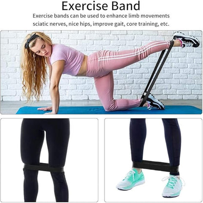 6 in 1 Foam Roller Set Includes Hollow Core Massage Roller, Yoga Stick, Massage Ball, Fitness