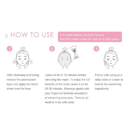 My Beauty Diary-Damask Rose Facial Mask, Softening and Brightening Collagen Essence Face Sheet Mask