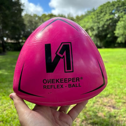 Soccer Reflex & Reaction Ball - White, Orange, Blue, Pink, and Fluo Yellow, Agility and