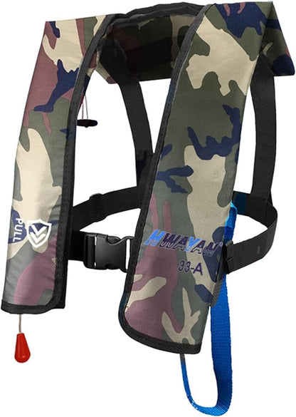 Automatic/Manual Inflatable Life Jacket| Inflatable PFD Kayak Vest Adult| Life Vest for Adults|