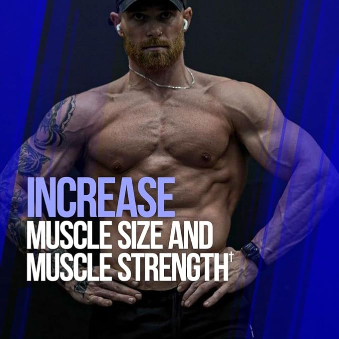 ALPHA LION Gains Candy, Supplement Pills for Muscle Growth, Size, & Strength, Nitric Oxide Booster