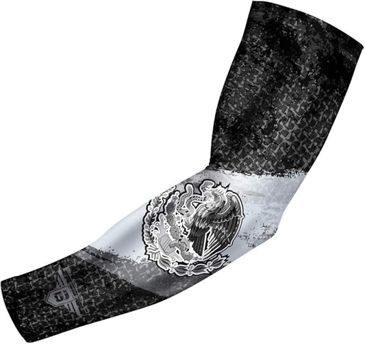 Bucwild Sports Flag Compression Arm Sleeve - Perfect for Baseball Basketball Football - Youth &